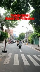 Trabajo Street in Makati City in the Philippines