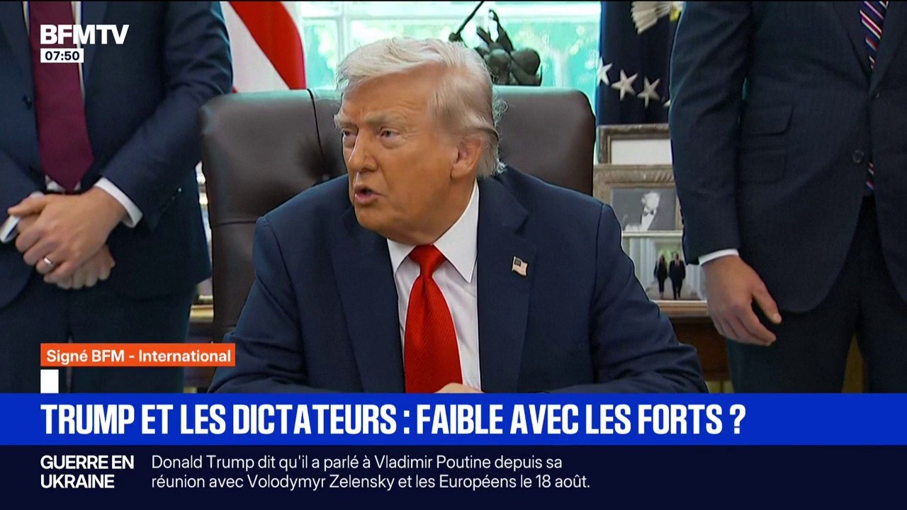Signé BFM - Donald Trump affirme vouloir rencontrer à nouveau Kim Jong-un