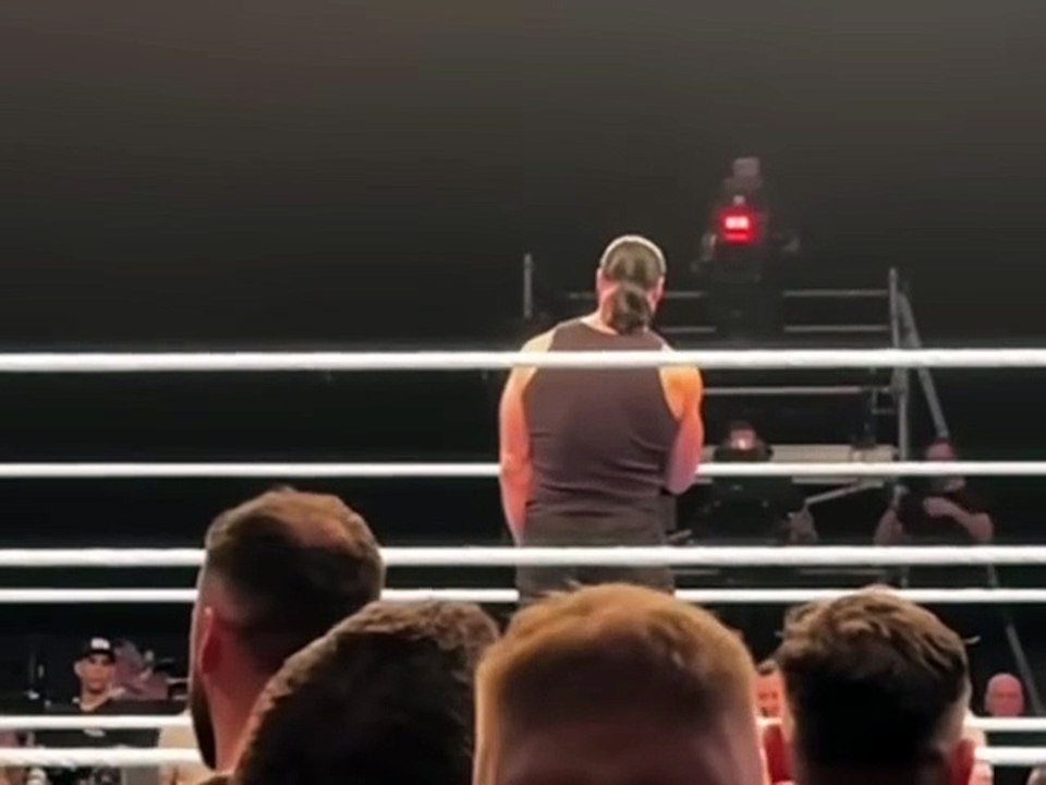 Randy Orton RKOs Drew McIntyre - WWE Smackdown 8/22/2025