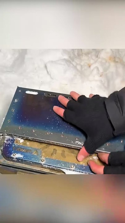 Winter Camping In Snow Shelter During. Part 1