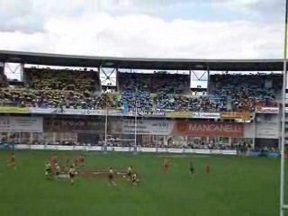 Entrée des joueurs ASM - Perpignan