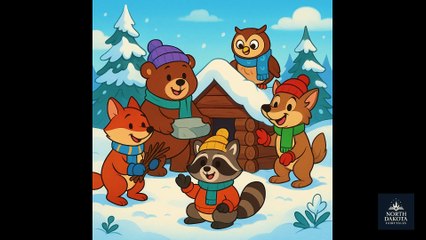 Construimos una casita en la nieve | Cuentos de Hadas de North Dakota - North Dakota Fairytales
