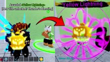 ROBLOX | OMG…! I Got the NEW Limited Lightning Skin in Blox Fruits ⚡🔥
