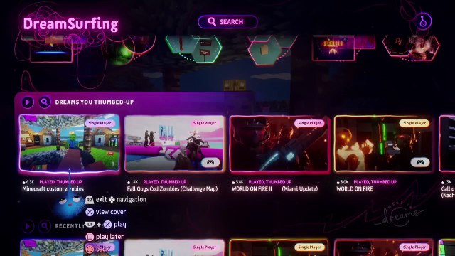 Minecraft custom zombies Custom Zombies Map Round 55 Made in Dreams PS5