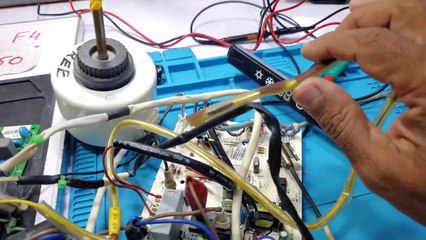 Gree DC inverter AC F4 error code AC PCB #349