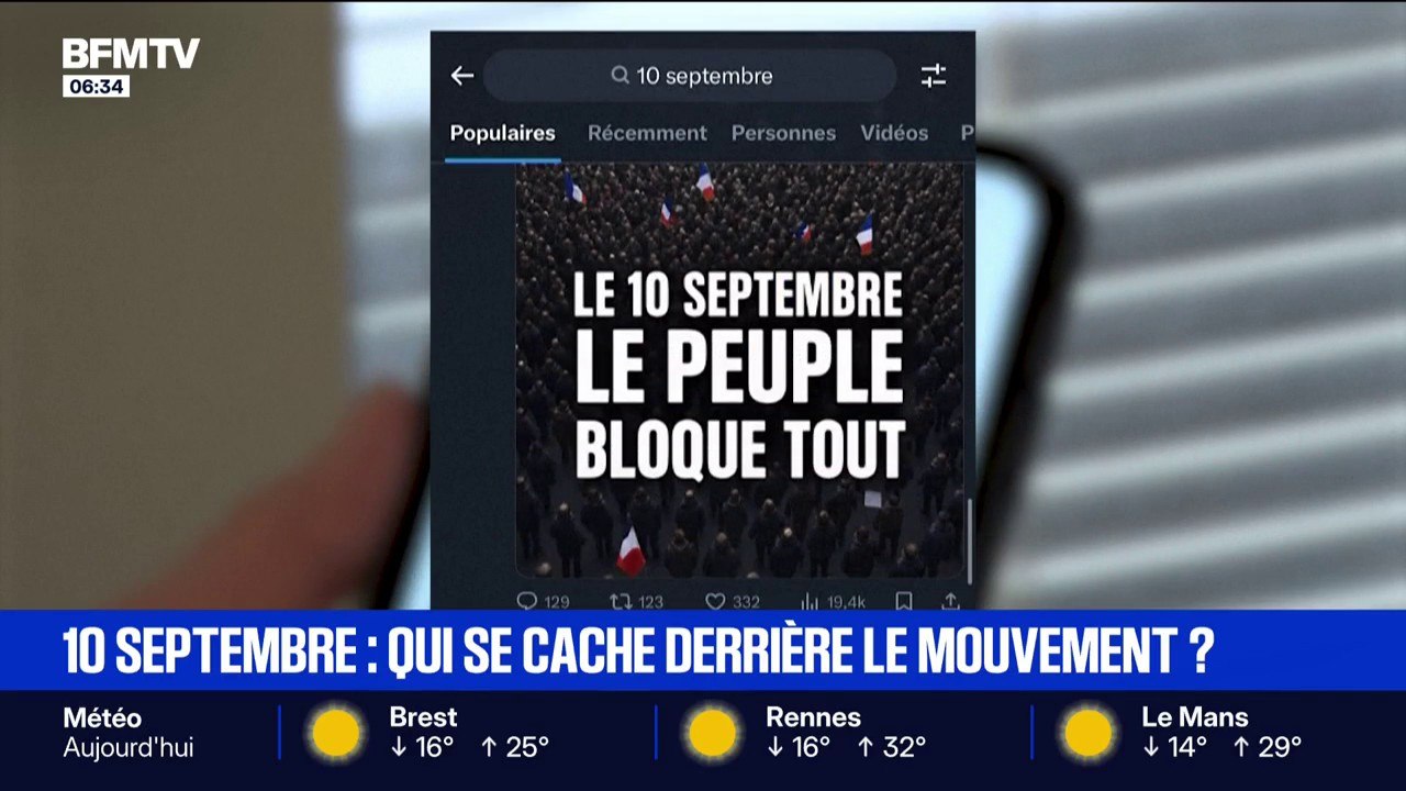 10 septembre: qui se cache derrière le mouvement ?