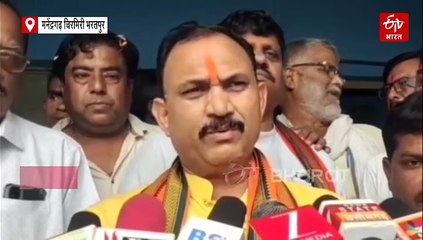 एनएचएम कर्मचारियों की 10 में से 5 मांग सरकार ने मानी, पांच मांगों पर केंद्र करेगा फैसला: मंत्री श्याम बिहारी जायसवाल