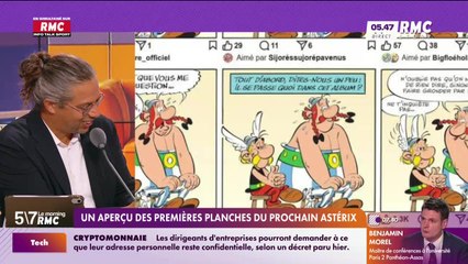 Le bonus RMC : Un aperçu des premières planches du prochain Astérix - 25/08