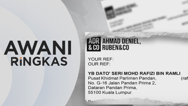 AWANI Ringkas: Rafizi dituntut mohon maaf secara terbuka