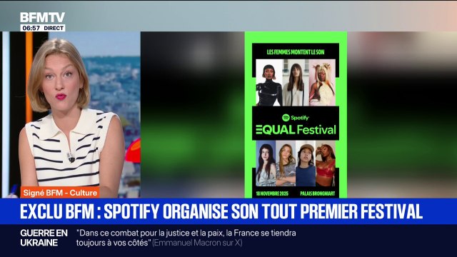Exclu BFM: Spotify organise son tout premier festival 100% féminin