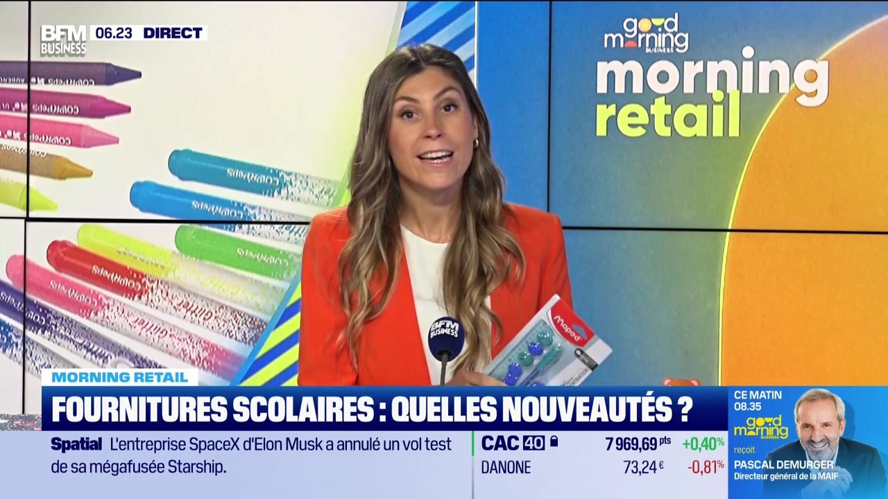 Morning Retail : Les dernières nouveautés concernant les fournitures scolaires, par Eva Jacquot - 25/08