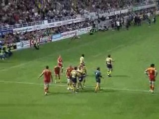 Premier essai ASM - Perpignan : Canale