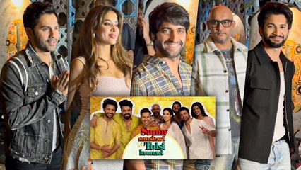 Starry Night! 'Sunny Sanskari Ki Tulsi Kumari' Wrap-Up Bash: Varun Dhawan, Janhvi Kapoor & Team