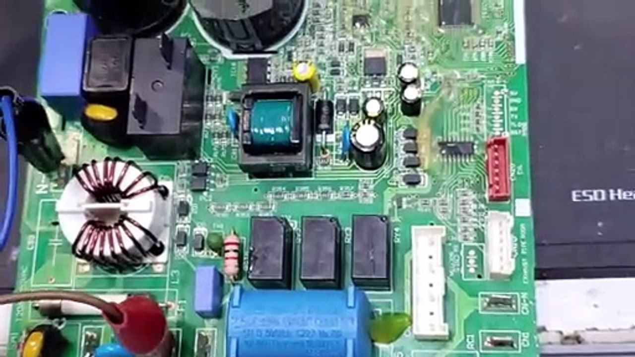 How To Solve General DC inverter AC F1 error code AC PCB #353