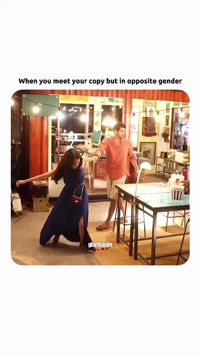 When your soulmate feels like your reflection ❤  #love #couples#gender #cute #glamsham [Glamsham, couples, cute, aditya Roy kapur, shraddha kapoor]