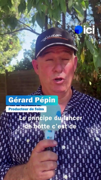 Lancer de botte de foin Montfavet