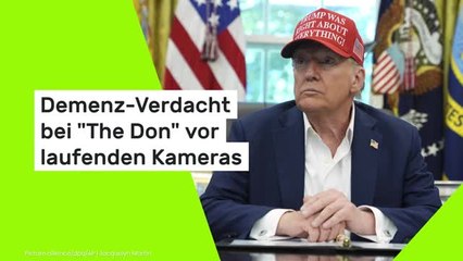 Demenz-Verdacht bei "The Don" vor laufenden Kameras