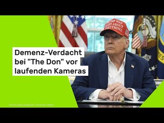 Demenz-Verdacht bei "The Don" vor laufenden Kameras