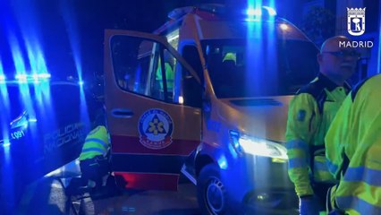 Un hombre en estado grave al ser atropellado por un VTC en Madrid