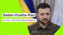 Sieben-Punkte-Plan: So soll es nach dem Krieg weitergehen