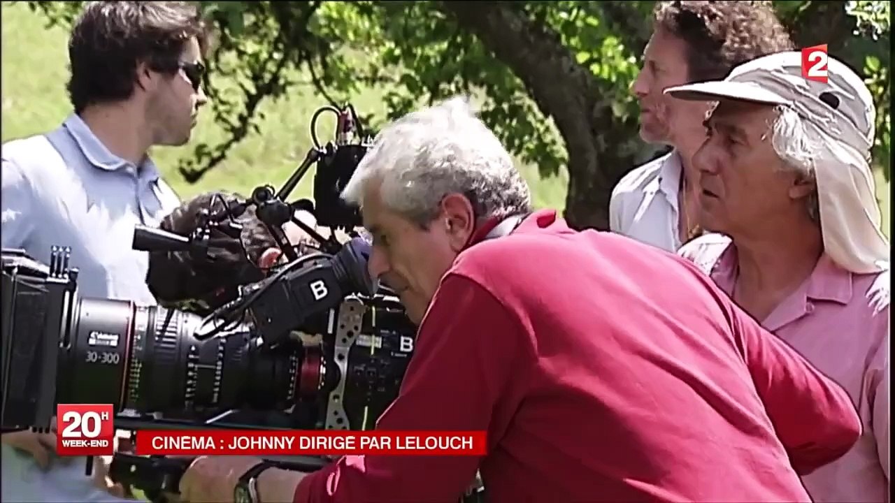 Johnny Hallyday – France 2 Journal de 20h – 20 Juillet 2013 – Reportage sur le tournage de "Salaud, on t’aime"