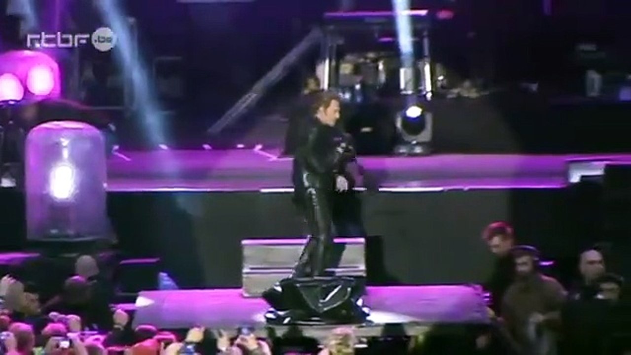 Johnny Hallyday – RTBF 19h30 (24 juin 2013) – Reportage avant le concert de Namur