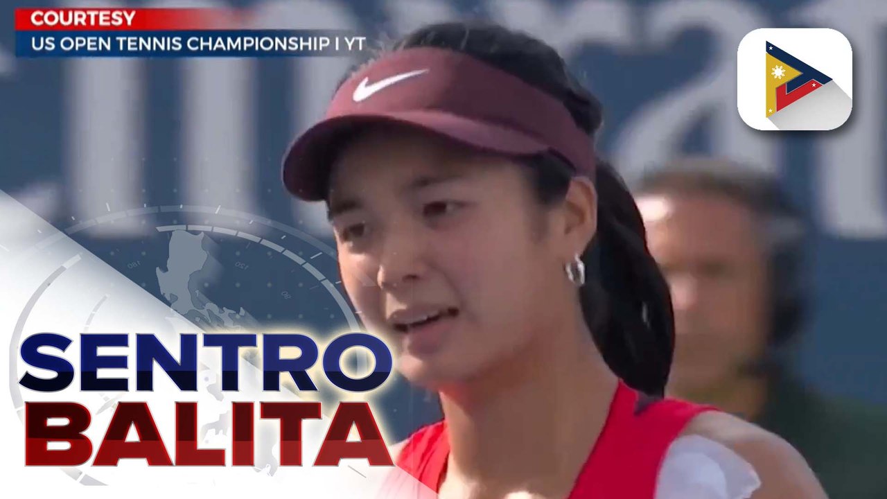 Alex Eala, nagmarka ng makasaysayang panalo sa U.S. Open