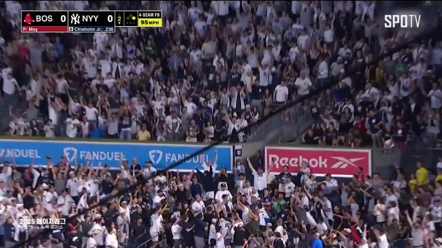 스포츠중계 빠른티비 [MLB] 보스턴 vs 뉴욕 양키스 하이라이트 하이라이트 2025.08.25 (월) 0810