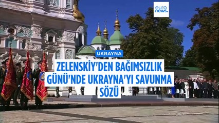 Zelenskiy bağımsızlık yıldönümünde Ukrayna için savaşma sözü verdi