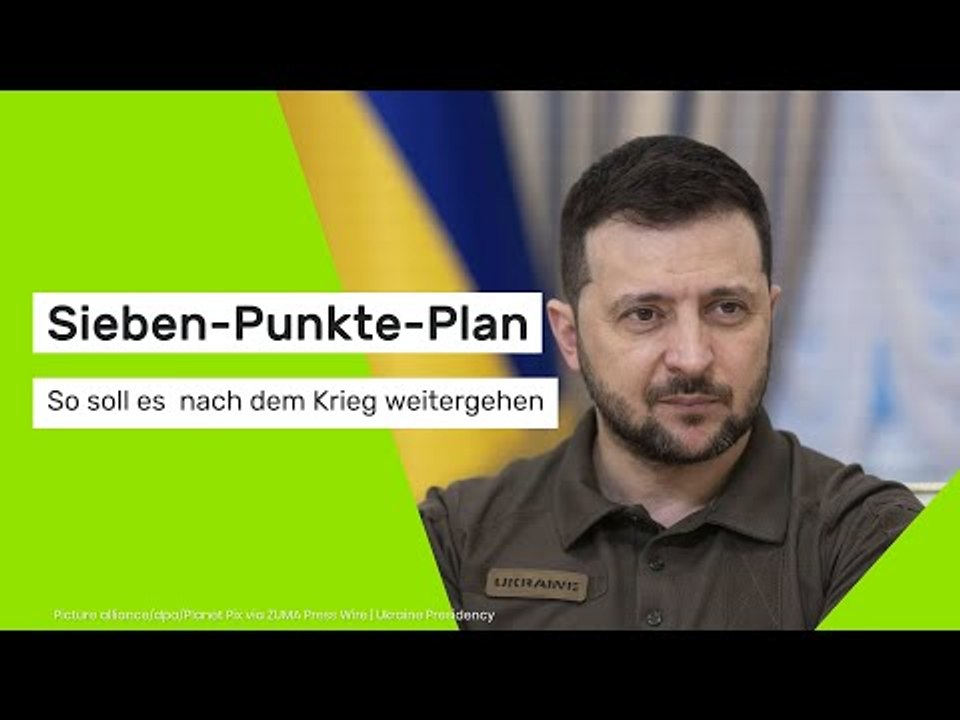 Sieben-Punkte-Plan: So soll es nach dem Krieg weitergehen