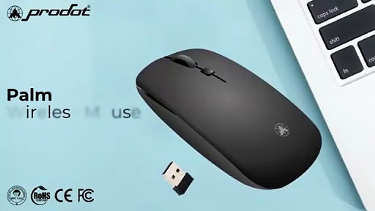 ProDot Made in India Wireless Mouse  Lightweight, Ergonomic & Smooth Performance