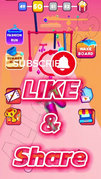blob runner lvl 50 gameplay all games #shorts #blobrunner #allgames #viralvideo