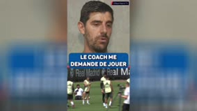 Real Madrid - Courtois : “Le coach me demande de jouer très haut, je cours beaucoup !”