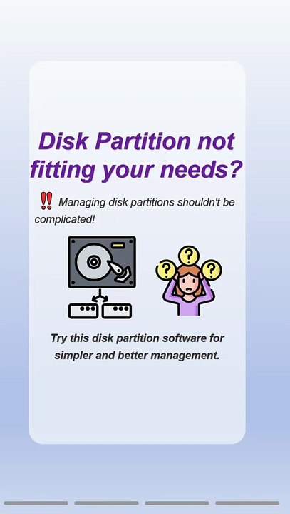 Disk Partition Software for Windows: Manage Partitions Safely
