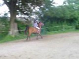 kerillo et moi au galop a cru