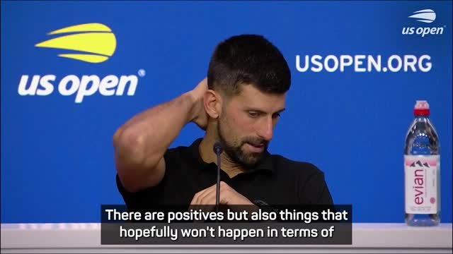 Djokovic admits 'physical concern' after US Open first round struggles