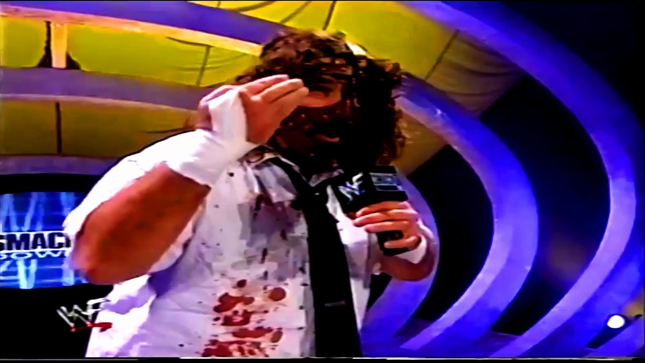 Triple H and Mick Foley talk about their rivalry in WWE in 2000 HD Video.