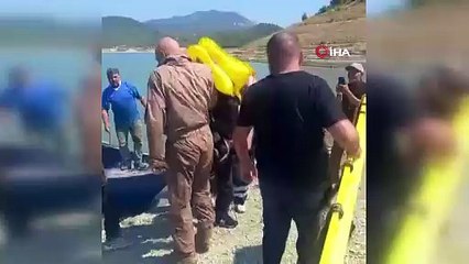 Su almak için indiği barajdan kalkamadı, 3 kişi sağ kurtarıldı