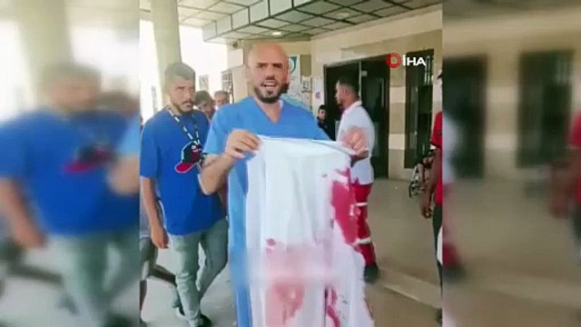 İsrail, Gazze’de hastaneyi vurdu! Çok sayıda ölü var