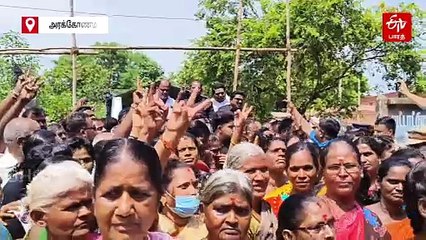 அமைச்சர் ஆர்.காந்தியை கண்டித்து போராட்டம்! அரக்கோணம் எம்எல்ஏ உள்ளிட்ட அதிமுகவினர் கைது!