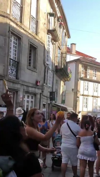 Cão torna-se atração turística em Santiago de Compostela. Veja porquê