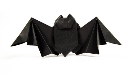 How To Make Easy Paper Bat | DIY Halloween Decor | Paper Bat Craft for Kids