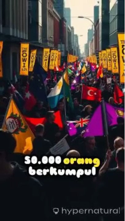 Terbesar dalam Sejarah, Australia Dipenuhi Aksi Bela Palestina