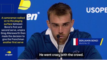 'He went crazy' - Medvedev and Bonzi disagree after chaotic US Open match