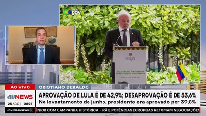 Paraná Pesquisas: Lula é desaprovado por 53,6%; Beraldo e Motta comentam