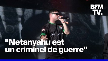 "Free Palestine": le groupe Kneecap réaffirme son soutien aux Palestiniens à Rock en Seine