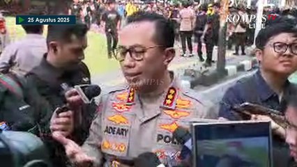 Polisi Kecewa Massa Bakar Motor dan Rusak Pagar DPR di Jakarta 🔥