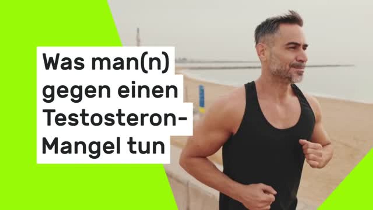 Was man(n)  gegen einen Testosteron- Mangel tun