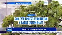 Vietnámban leállt az élet a Kajiki tájfun érkezése miatt