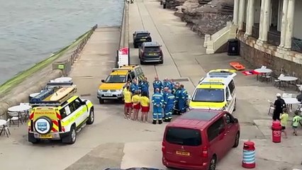 RNLI and Beach Patrol in Blackpool, Monday, August 25, 2025